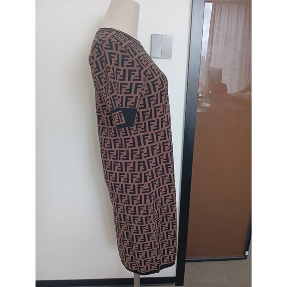 Fendi Printed Midi Length Dress - Picture 7 of 10